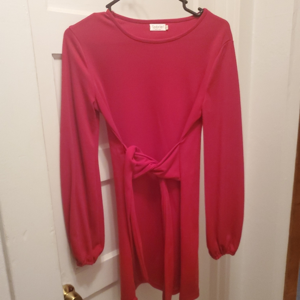 Red dress